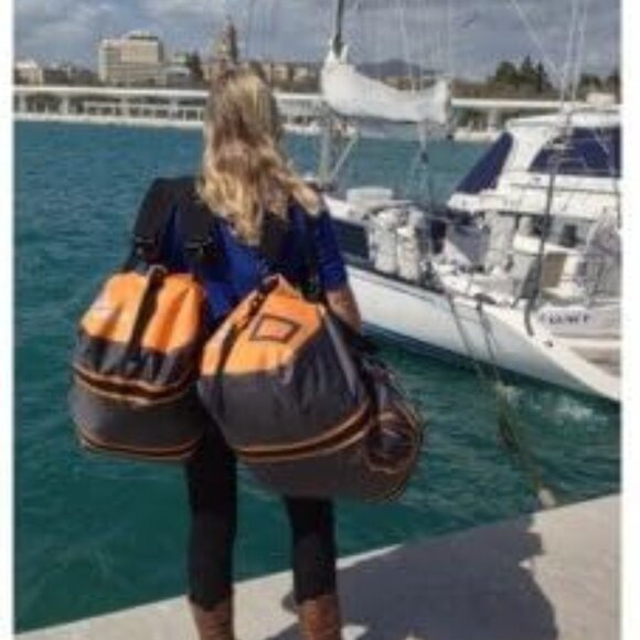 70L Upano Waterproof Duffel Bag from Aquapac - Boating Bag Camping Back Pack - Picture 13 of 13